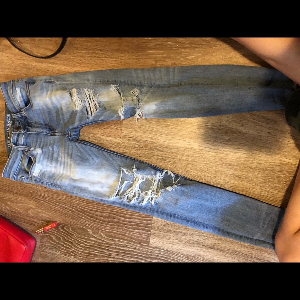 distressed denim
